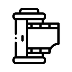 camera film line icon