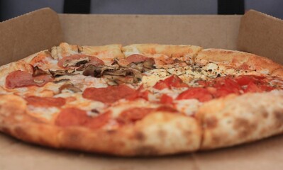 pizza in a box
