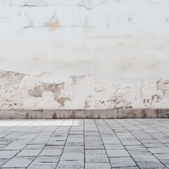 Fototapeta premium Aged wall texture on a historic building