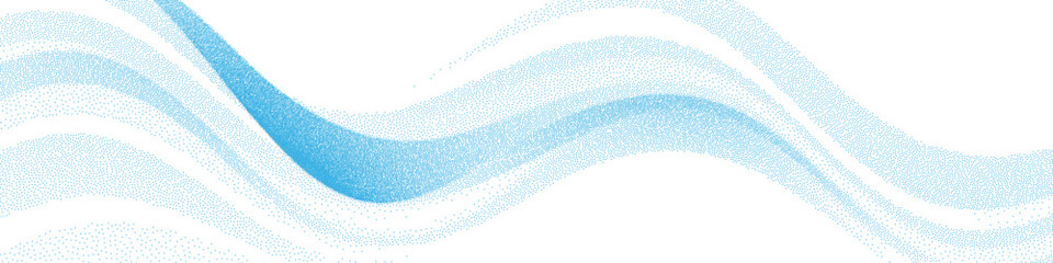Abstract wave. Gradient from dots , black dotwork grain texture, abstract stipple sand effect.