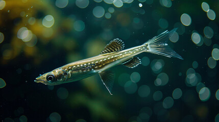 Obraz na płótnie Canvas Needle Fish underwater