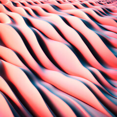 abstract 3d background undulating like waves,featuring,pastel,hues,gradient,transitions seamless