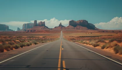 Fototapete Rund Highway Route 66 © Martin