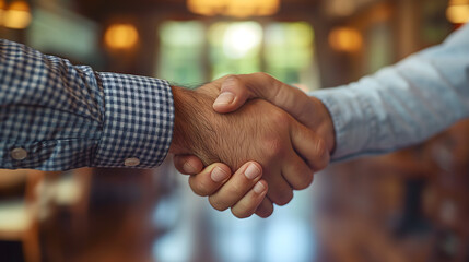 handshake between two professionals