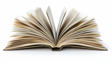 Fototapeta premium Open Book with Fanned Pages