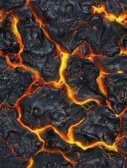 lava detailed cracked texture background