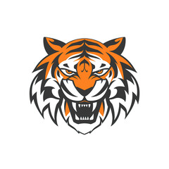 Obraz premium logo design, tiger head logo