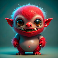 cute baby monster