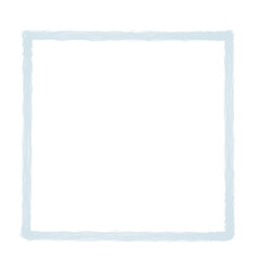 Fototapeta premium Rectangular square frame made of natural white fiber texture