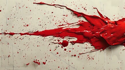 Intense Blood-Like Substance Image