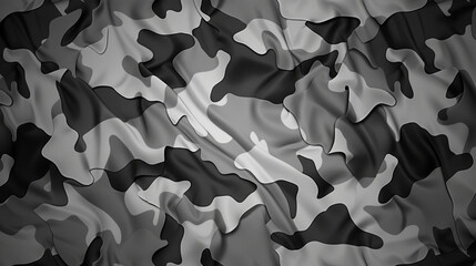 Black grey and white camouflage 