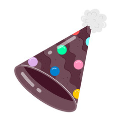 Birthday Caps Flat Stickers