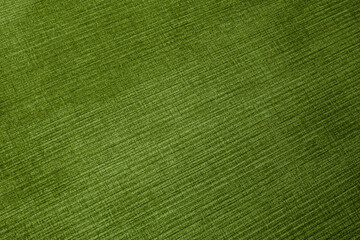 Textured corduroy furniture fabric in green colors