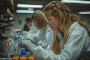 Analytical Techniques: Students learn about various analytical techniques used in chemistry, including spectroscopy, chromatography, and mass spectrometry. They analyze samples and