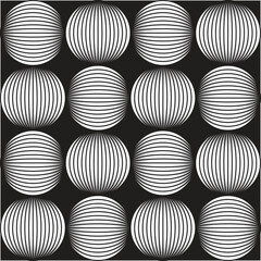 3D abstract monochrome background with line pattern, vector design, technology theme, dimensional line flow in perspective, big data, nanotechnology.	

