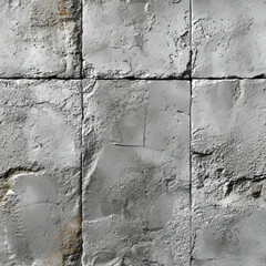 Textured Concrete Block Wall

