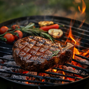 Kiełbasa na grillu. Grill, maj&oacute;wka. barbeque, bbq