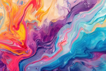 artistic iridescent liquid abstract background
