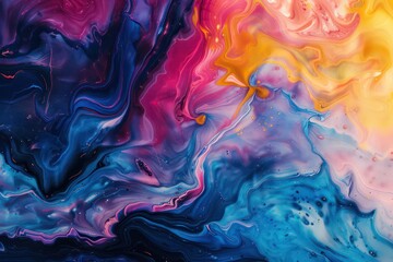 artistic iridescent liquid abstract background