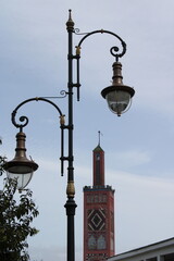 Mosque Sidi Bouabid and lantern, Tangier, Morocco