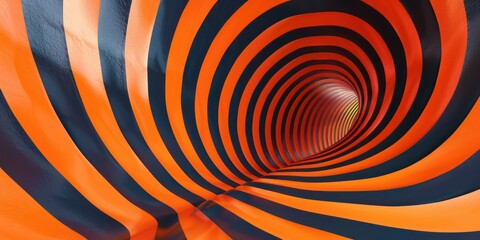 beautiful orange optic background illustration