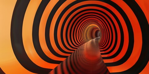 beautiful orange optic background illustration