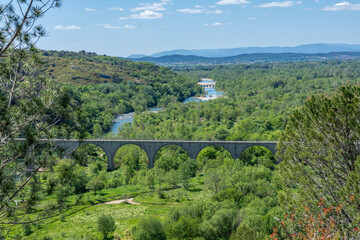 Parc naturel des gorges du Gardon.