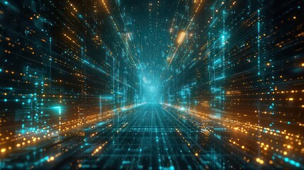 Obraz premium digital abstract wallpaper with amazing details and textures