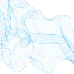 Wave pattern. Presentation template. Blue wave. Eps 10