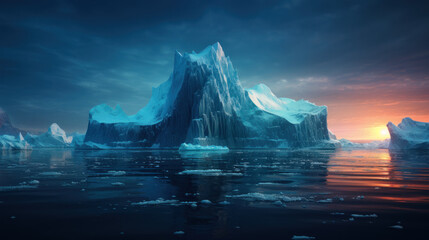 iceberg in polar regions