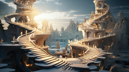 view from the top of the cathedral