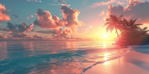 Marvellous Sunrise Beach. Tranquil Holiday