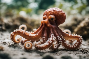 'octopus polpo comune vulgaris animal water sea ocean life chase invertebrate mollusc aquarium tentacle camouflage beak ink fishing mediterranean adriatic'