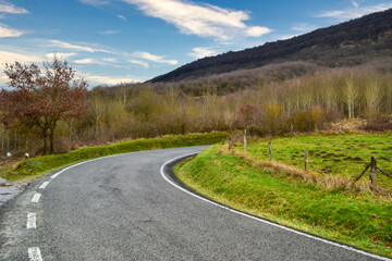 road to the mountains