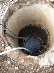 old water well, replacement of water pipes