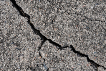 Obraz premium Textures with cracks on the cement floor