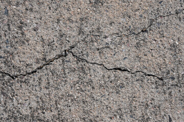 Textures with cracks on the cement floor