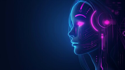 Chat with AI illustration