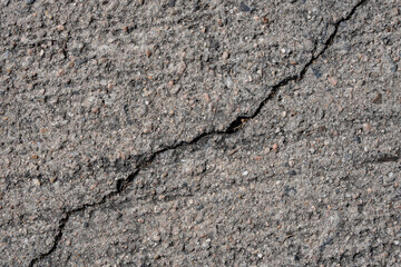 Textures with cracks on the cement floor