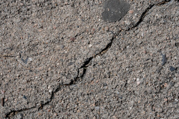 Textures with cracks on the cement floor