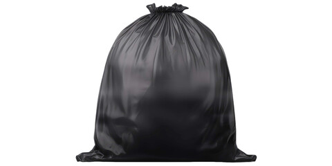 Garbage bags isolated on a transparent background