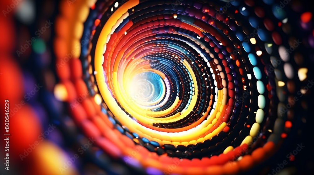 Aufkleber embark on a visual journey through modern design with an abstract background featuring intricate hal