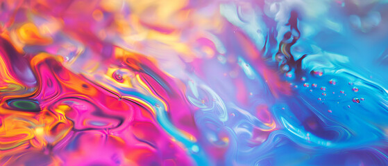 Fundo liquido colorido - Papel de parede