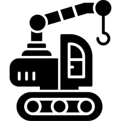 Obraz premium Crane Icon