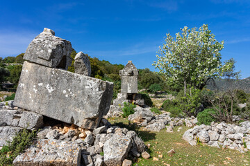 Wandern in der Türkei: Lykischer Weg, Küstenwanderung an der türkischen Riviera mit römischen...