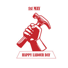  equipment and tools labour day hammer in hand