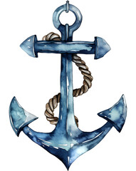 Anchor Watercolor Clipart