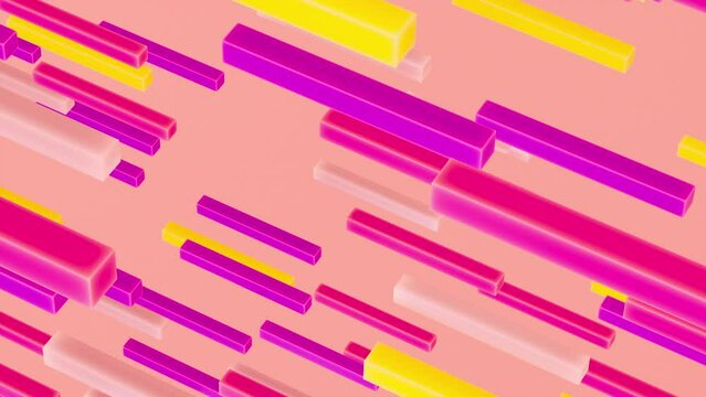 This motion graphics template uses futuristic 3D elements to reveal your logo or headline.


