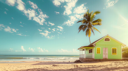 house on the beach