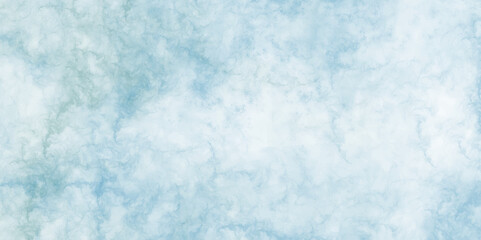 Beautiful abstract watercolor clear light blue and green sky with white clouds. watercolor marble blue sky texture background. teal color blue and white with liquid fluid texture with abstract cloudy 